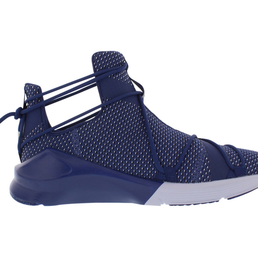 Puma Women's Fierce Rope Velvet VR Sneaker Blue Depths/Icelandic New In Box - Picture 4 of 9